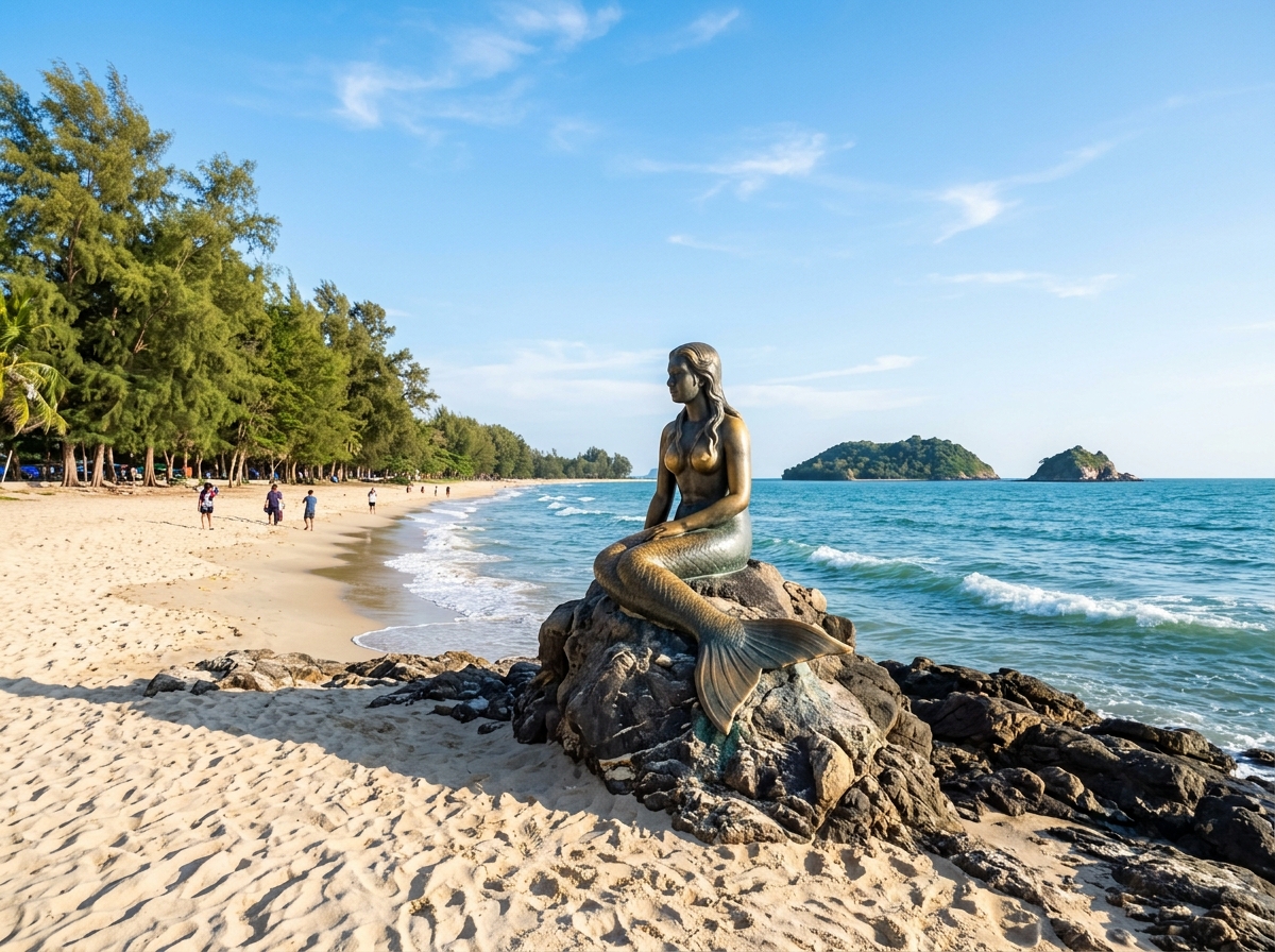 บรรยากาศหาดสมิหลา · เมืองสงขลา